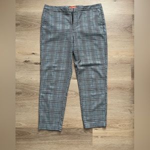 Joe Fresh Size 14 plaid workpant